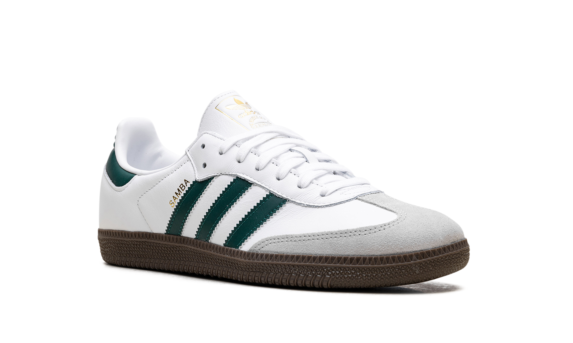 Adidas Samba OG Cloud White Collegiate Green