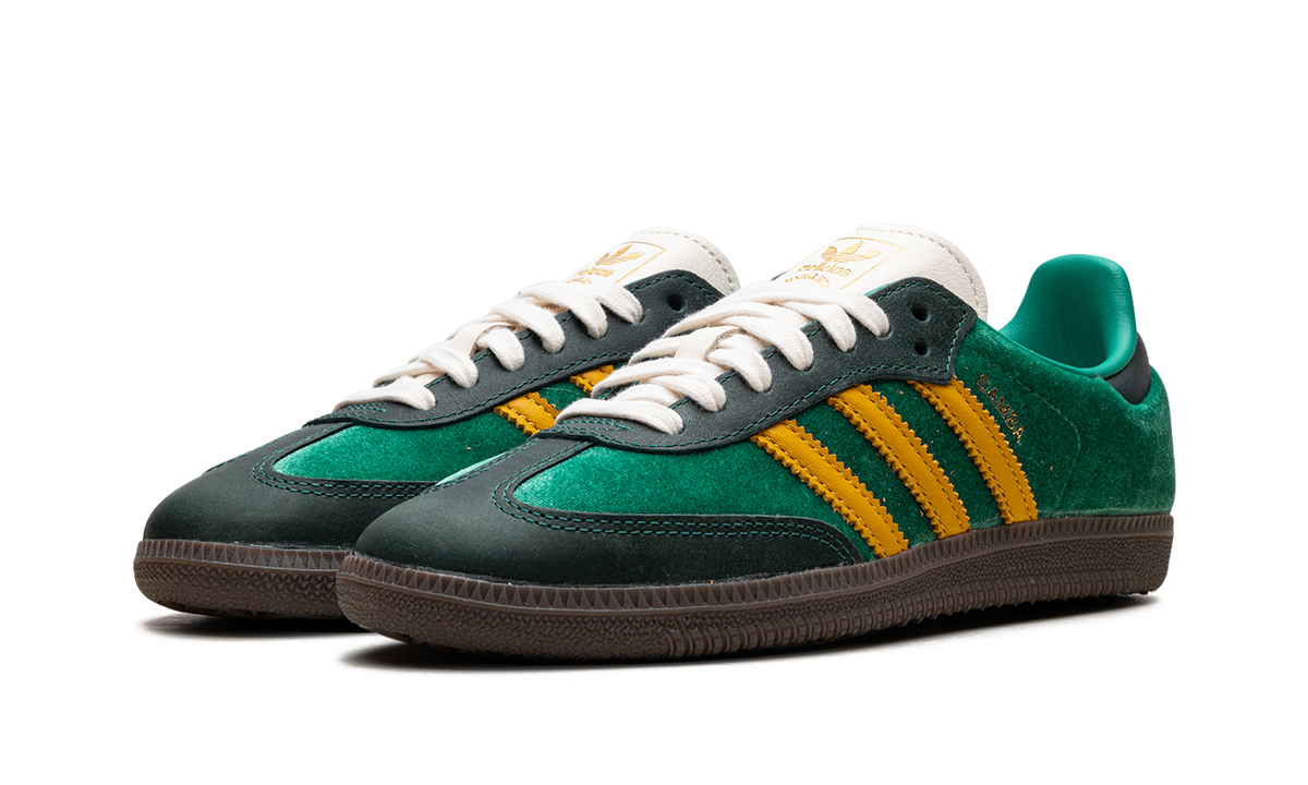Adidas Samba OG Court Green Preloved Yellow