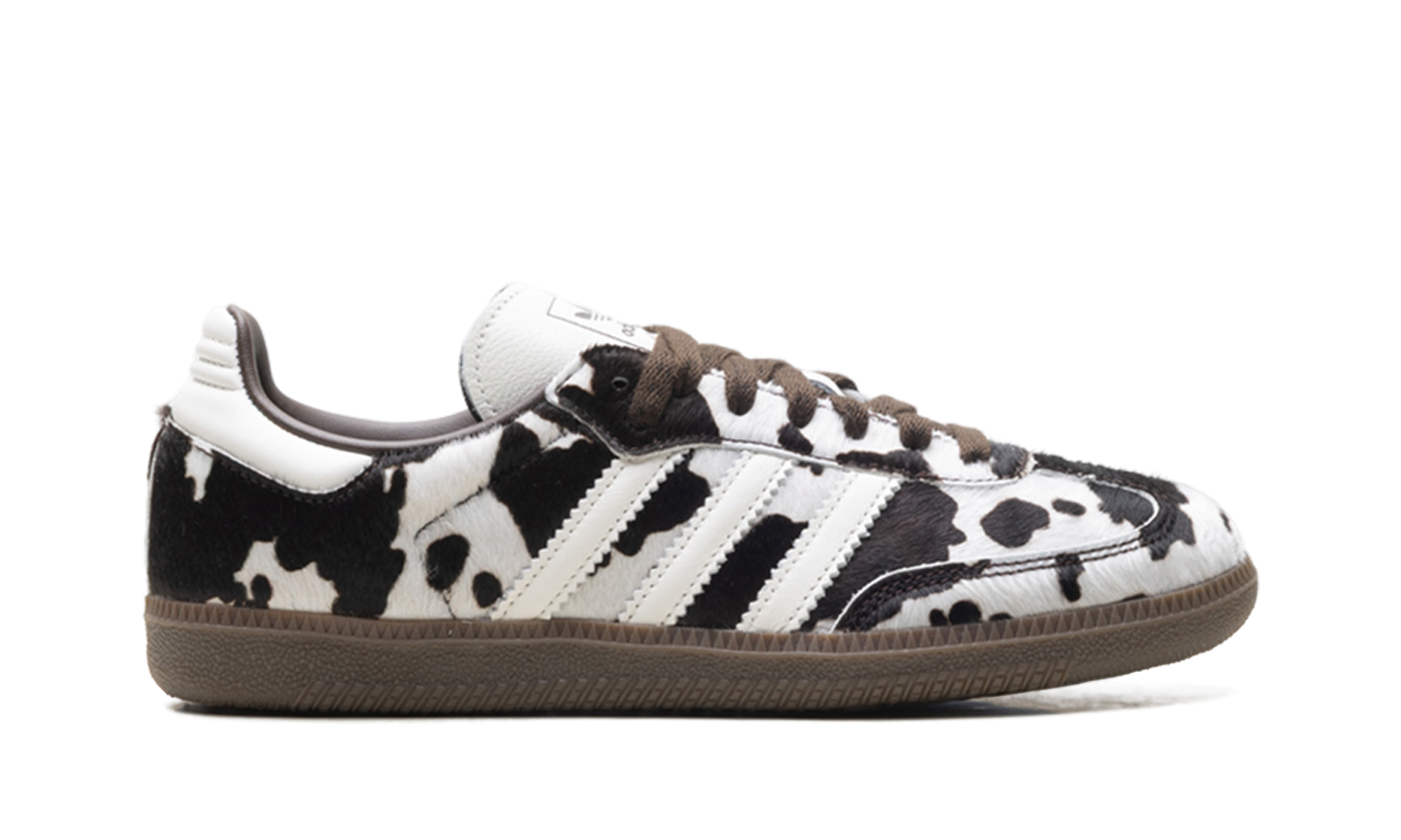 Adidas Samba OG Cow Print Dark Brown White