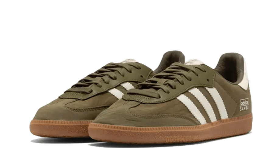 Adidas Samba OG Focus Olive Gum, Focus Olive/Wonder White/Gum (IE3440)
