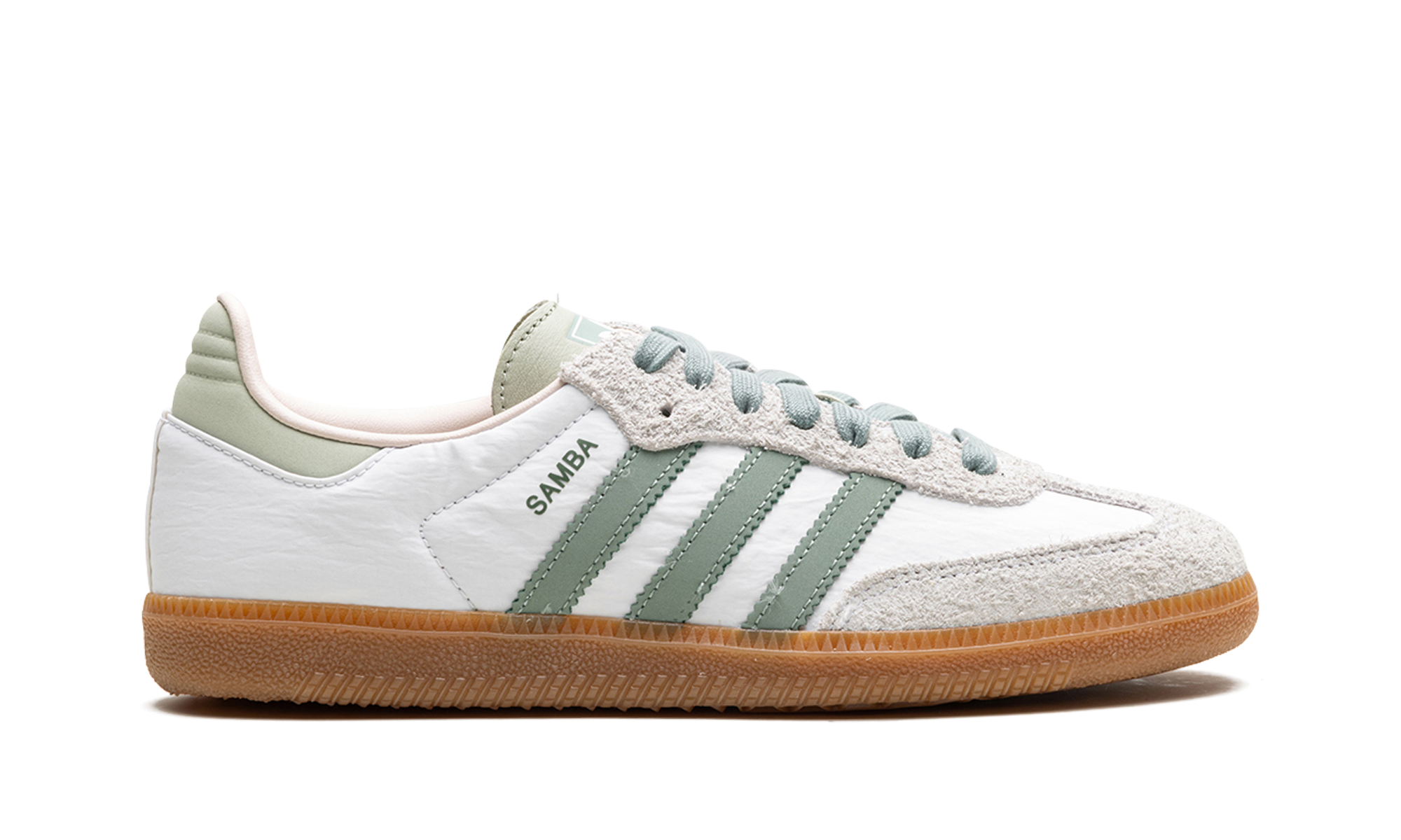 Adidas Samba OG Silver Green Putty Mauve