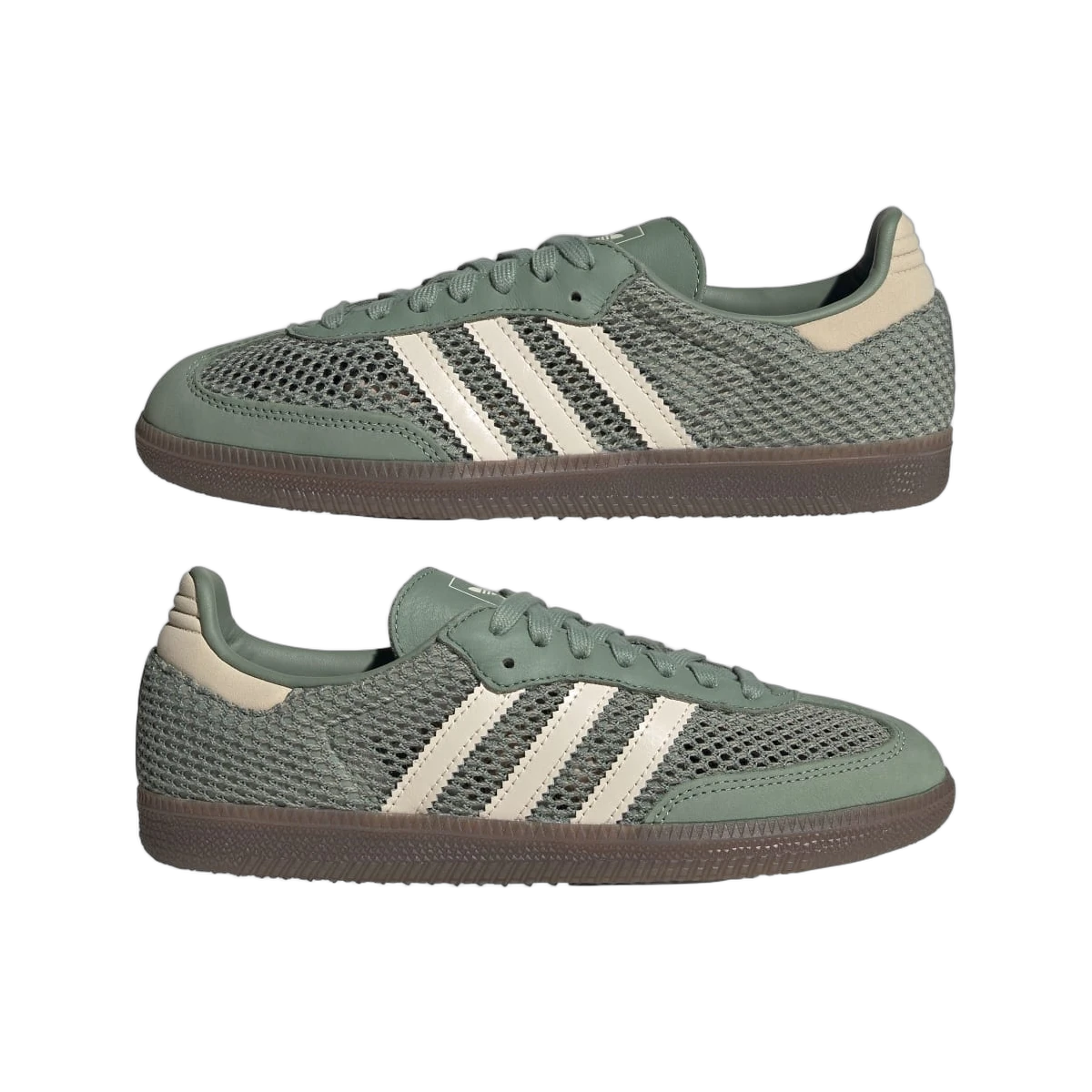Adidas Samba OG Silver Green Wonder White Gold
