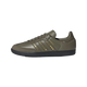 Adidas Samba OG Studded Stripes Dark Khaki Black