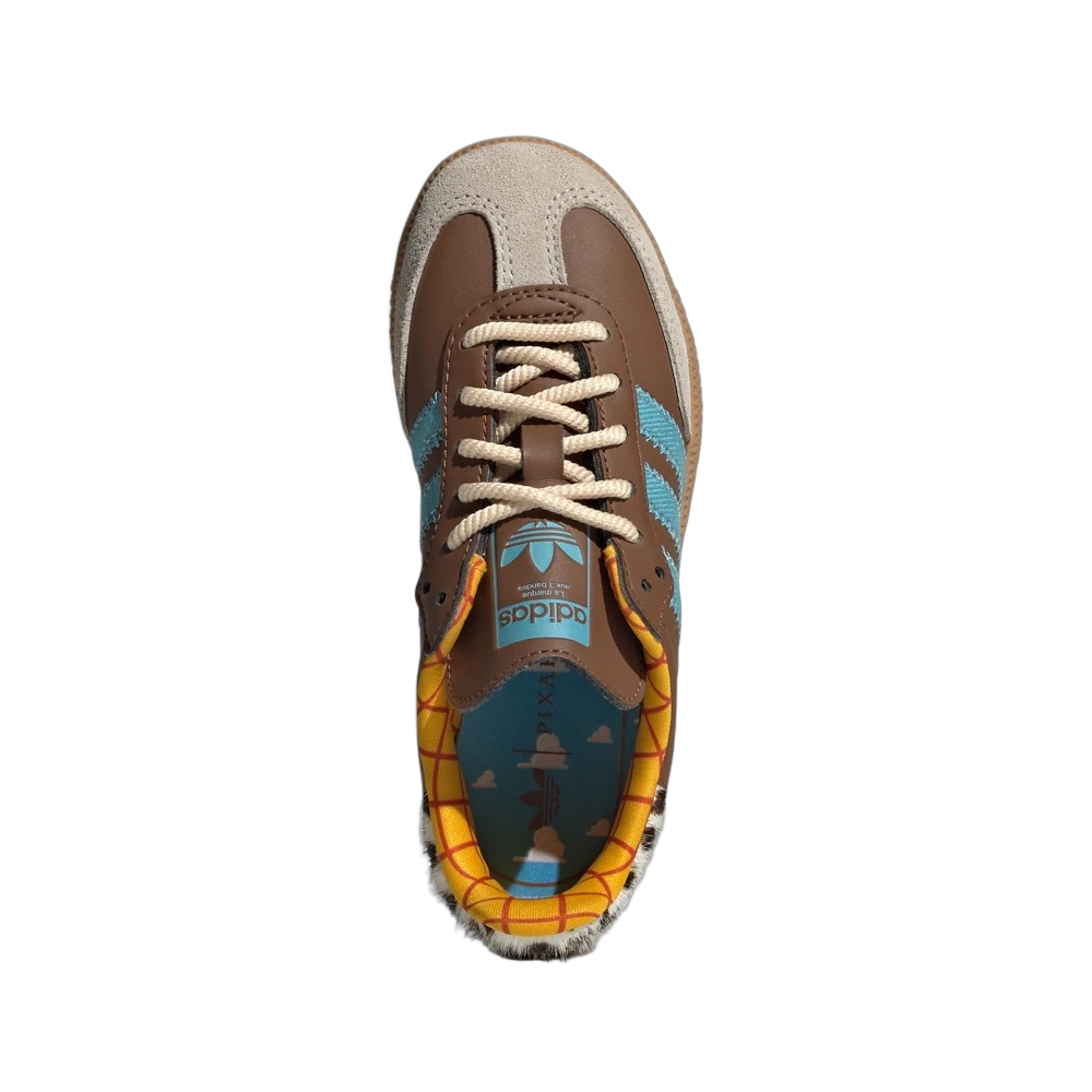 Adidas Samba OG Toy Story Woody (PS), Preloved Brown/Preloved Blue/Aluminum (JI3099)