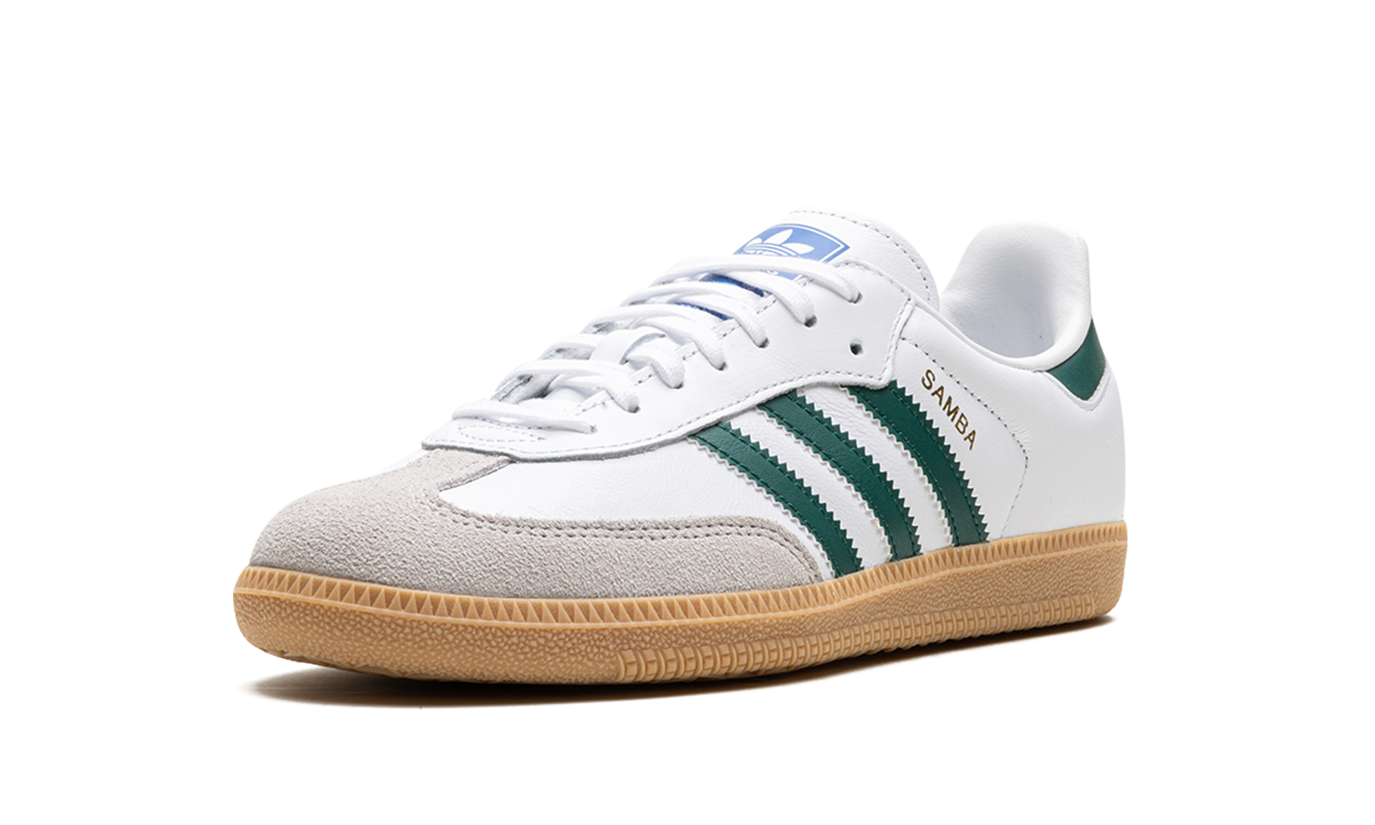 Adidas Samba OG White Collegiate Green Gum