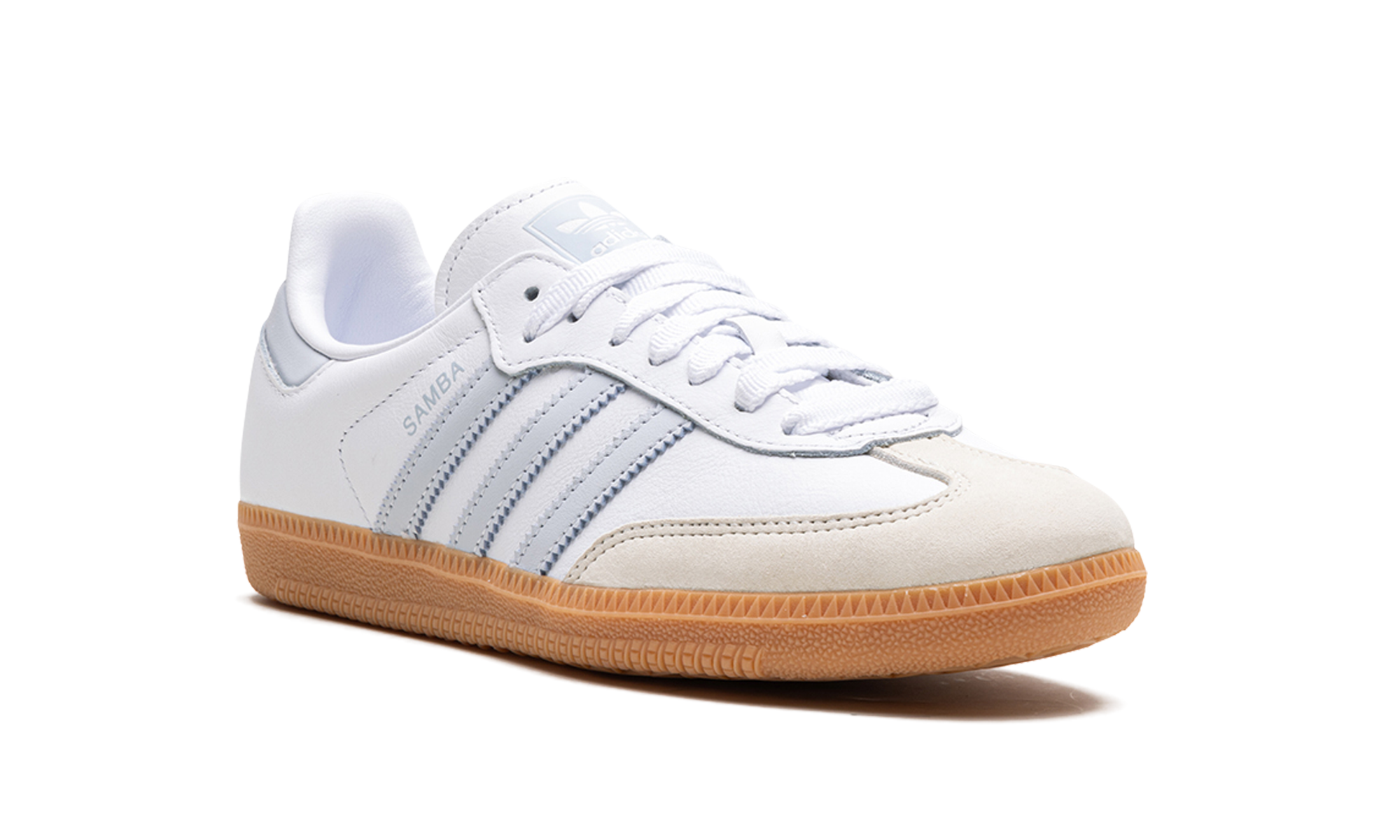 Adidas Samba OG White Halo Blue Gum