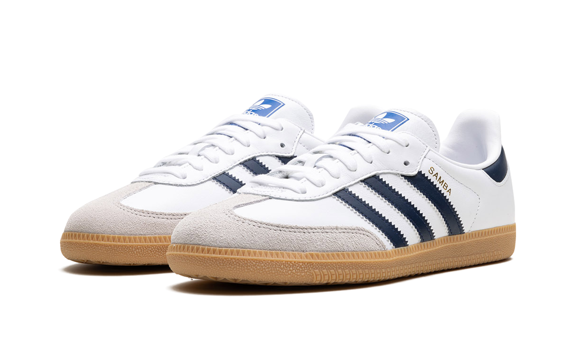 Adidas Samba OG White Night Indigo Gum