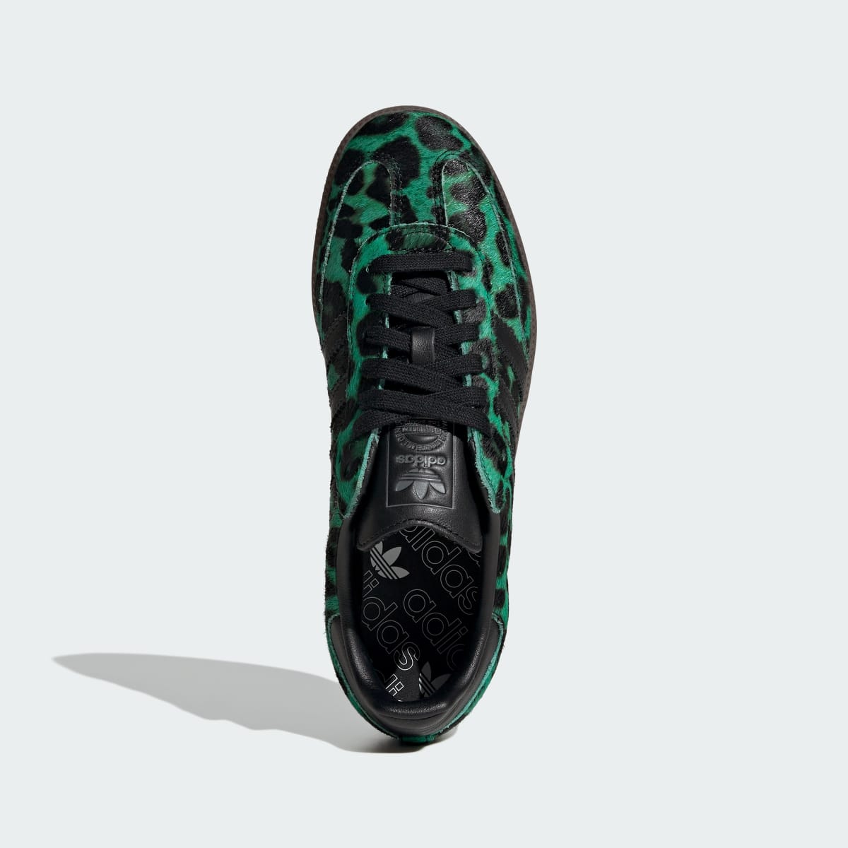 Adidas Samba Semi Screaming Green Core Black Gold Metallic