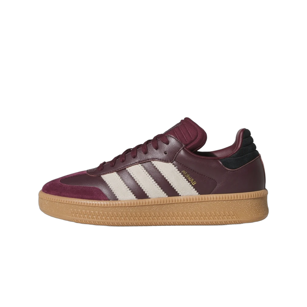 Adidas Samba XLG Maroon, Black/Maroon/Grey (JQ2388)