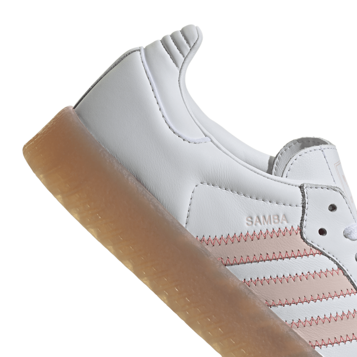 Adidas Sambae White Sandy Pink Red