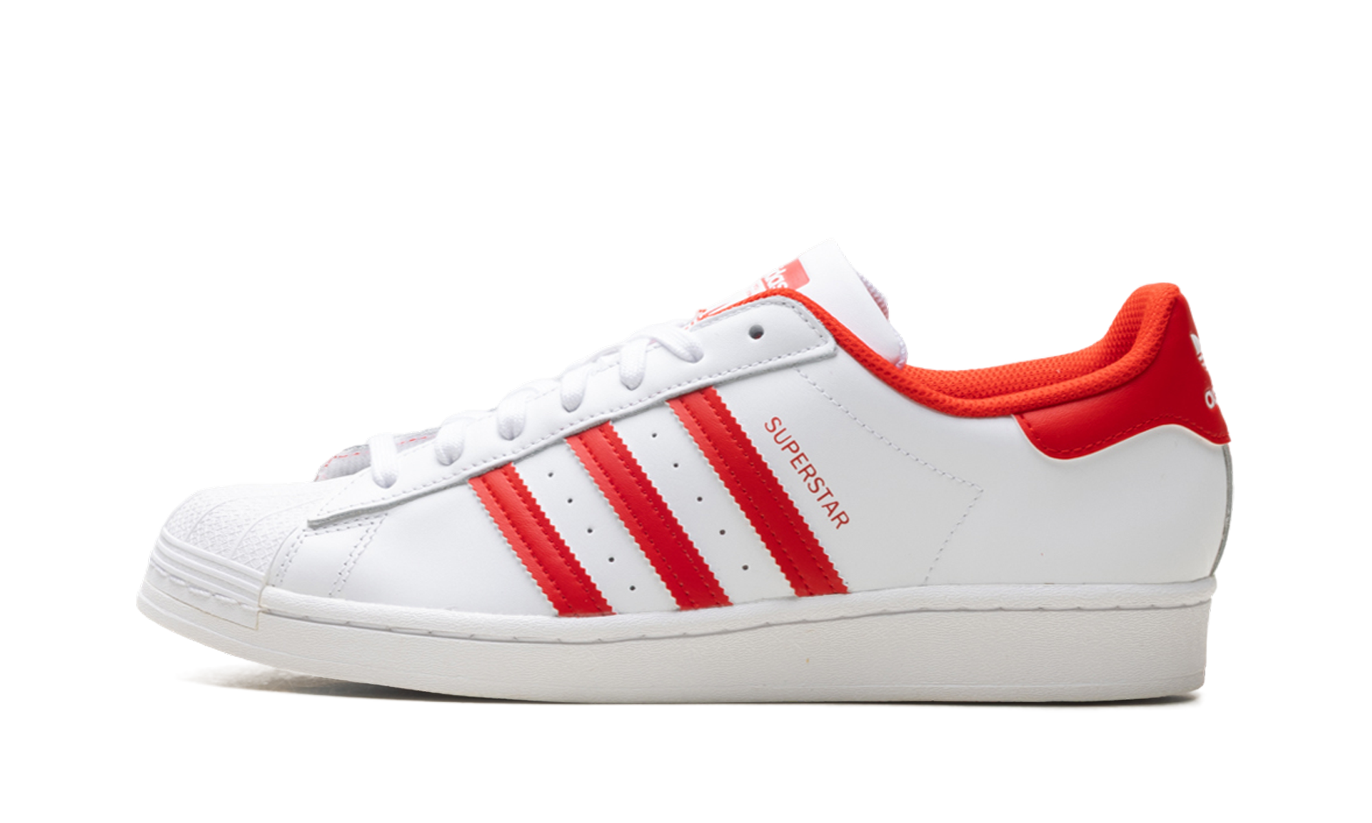 Adidas Superstar Cloud White Vivid Red