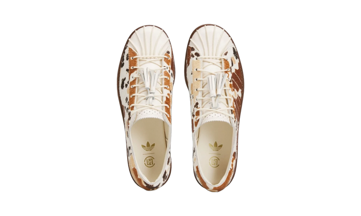 Adidas Superstar Dress Shoe CLOT by Edison Chen Cow Print