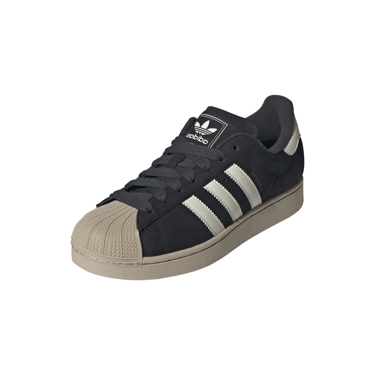 Adidas Superstar II Black Off White Stone Khaki