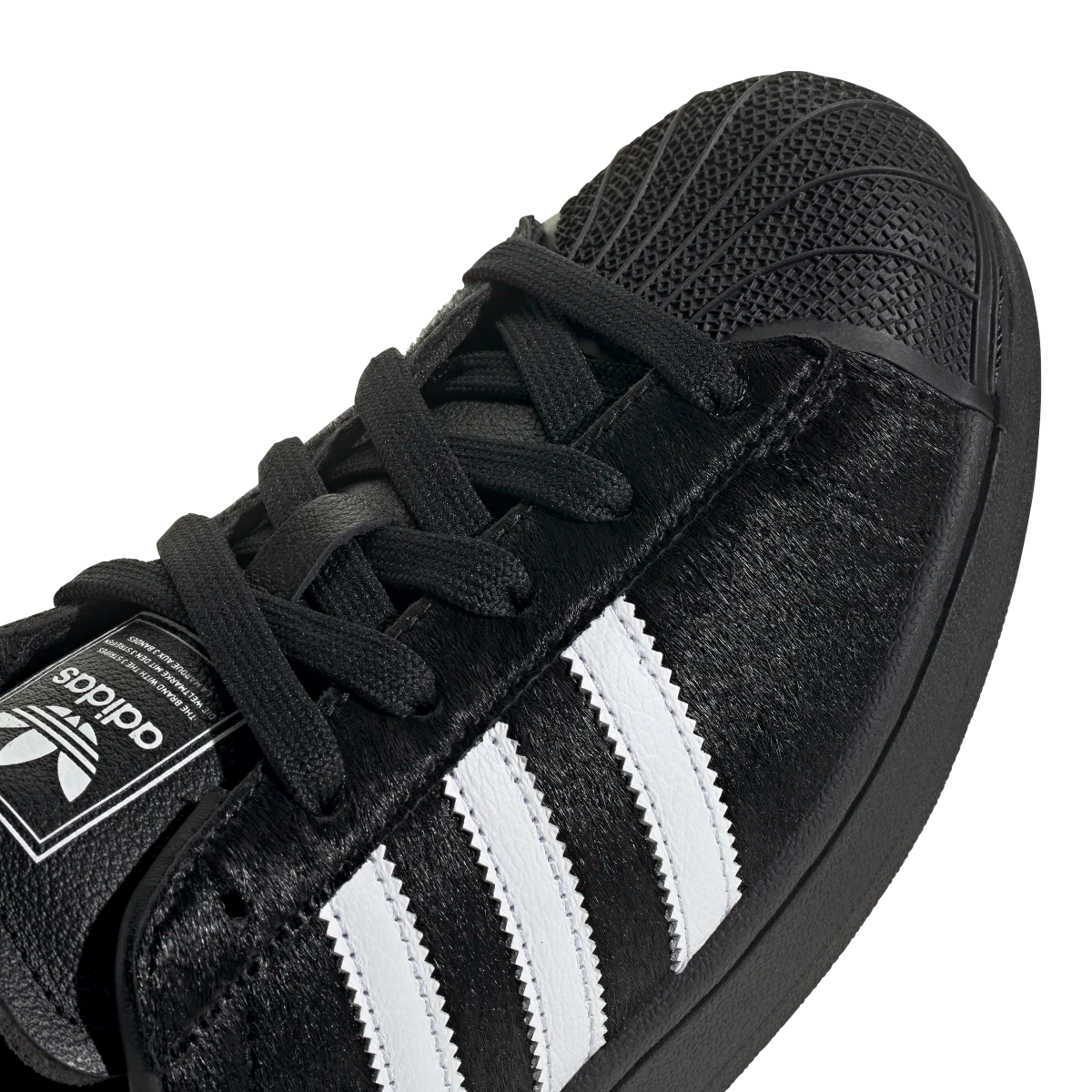 Adidas Superstar 2 Black Pony Hair, Core Black/White (JH9475)