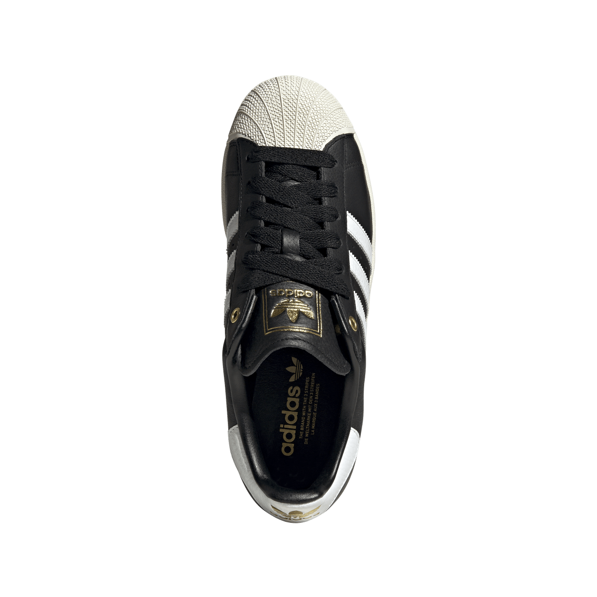 Adidas Superstar II Black White Off White