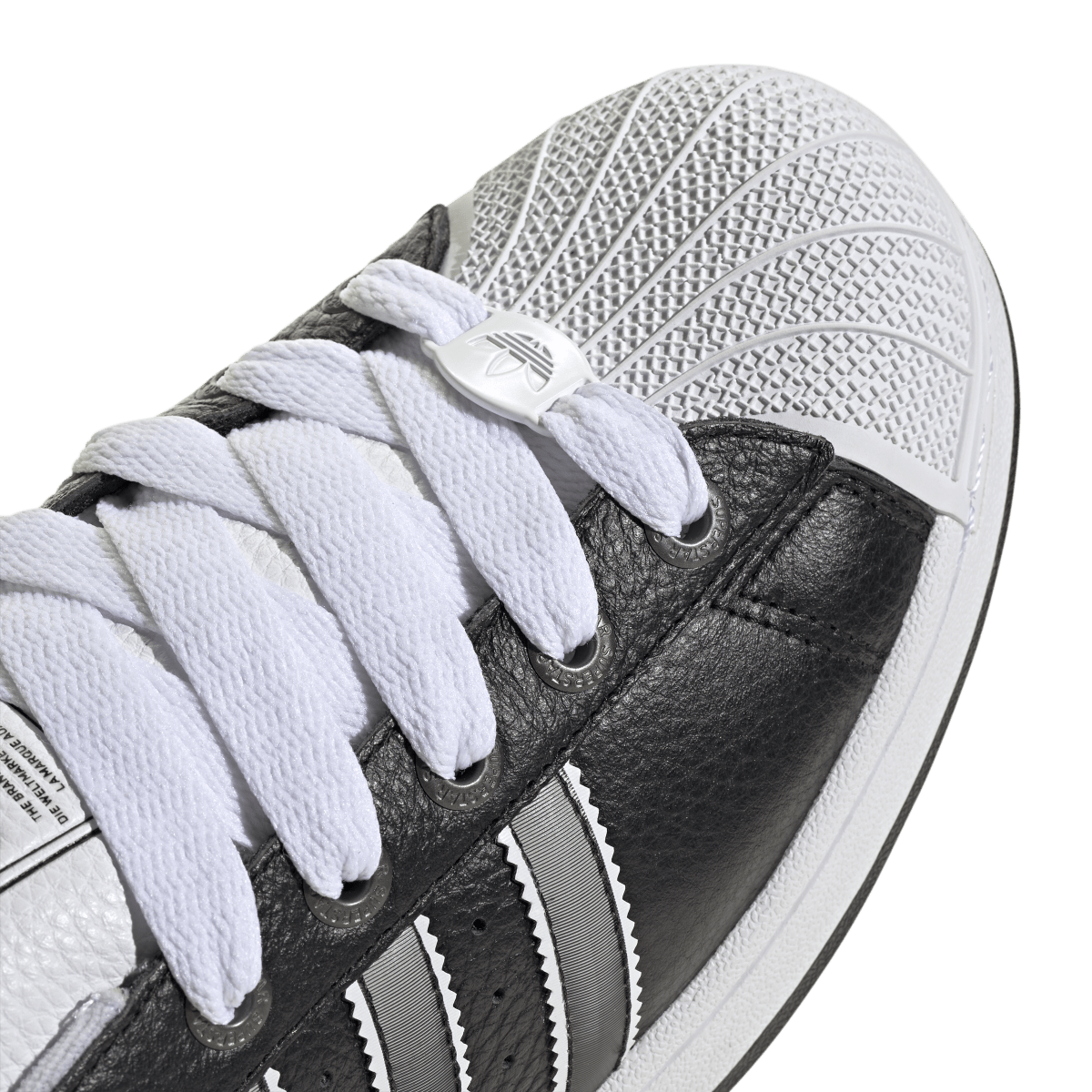 Adidas Superstar II Core Black Matte Silver Cloud White