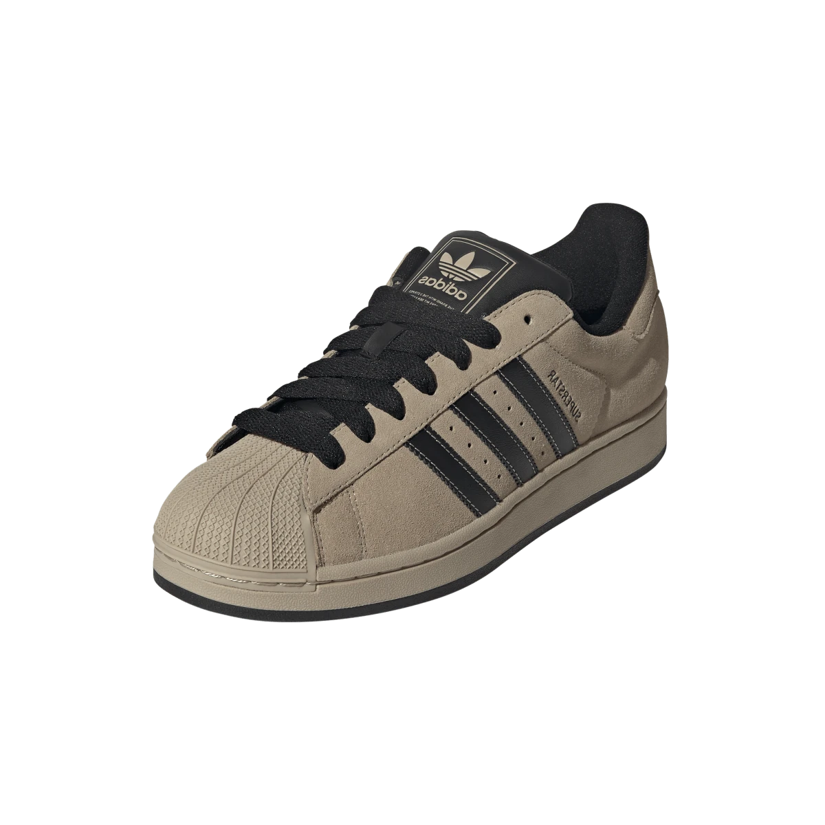 Adidas Superstar II Stone Khaki Black