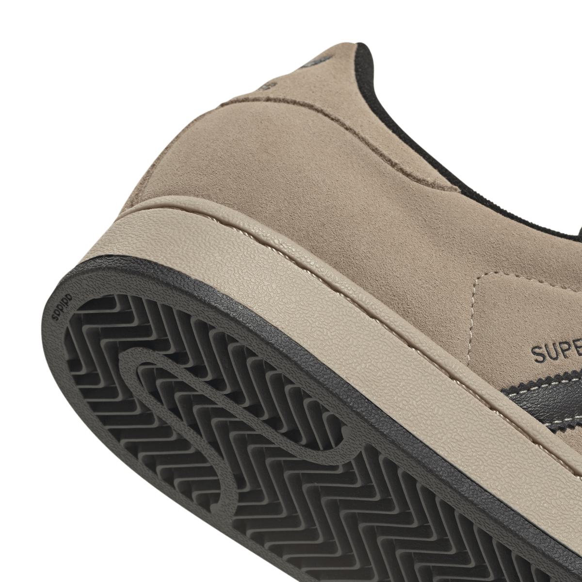 Adidas Superstar II Stone Khaki Black