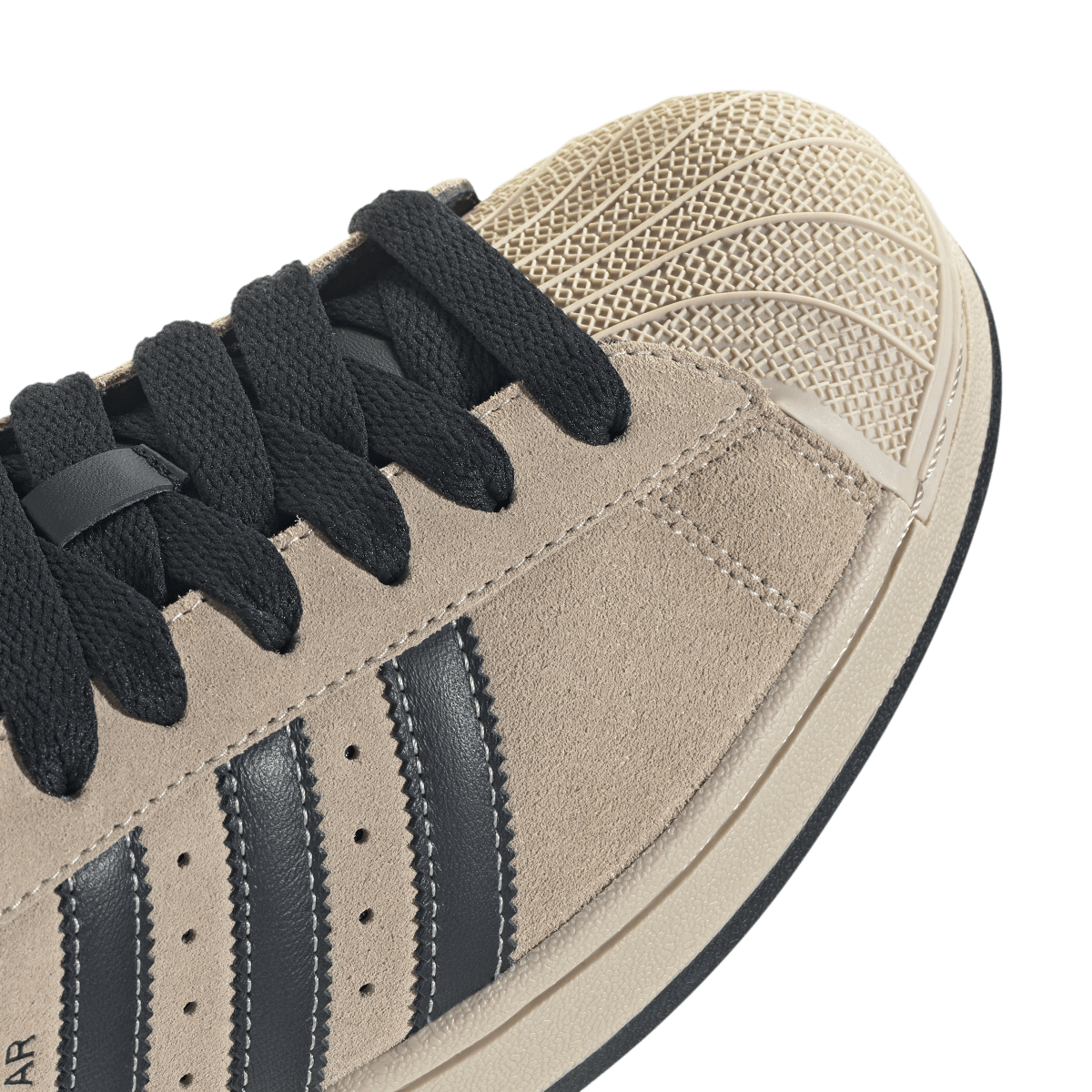 Adidas Superstar II Stone Khaki Black
