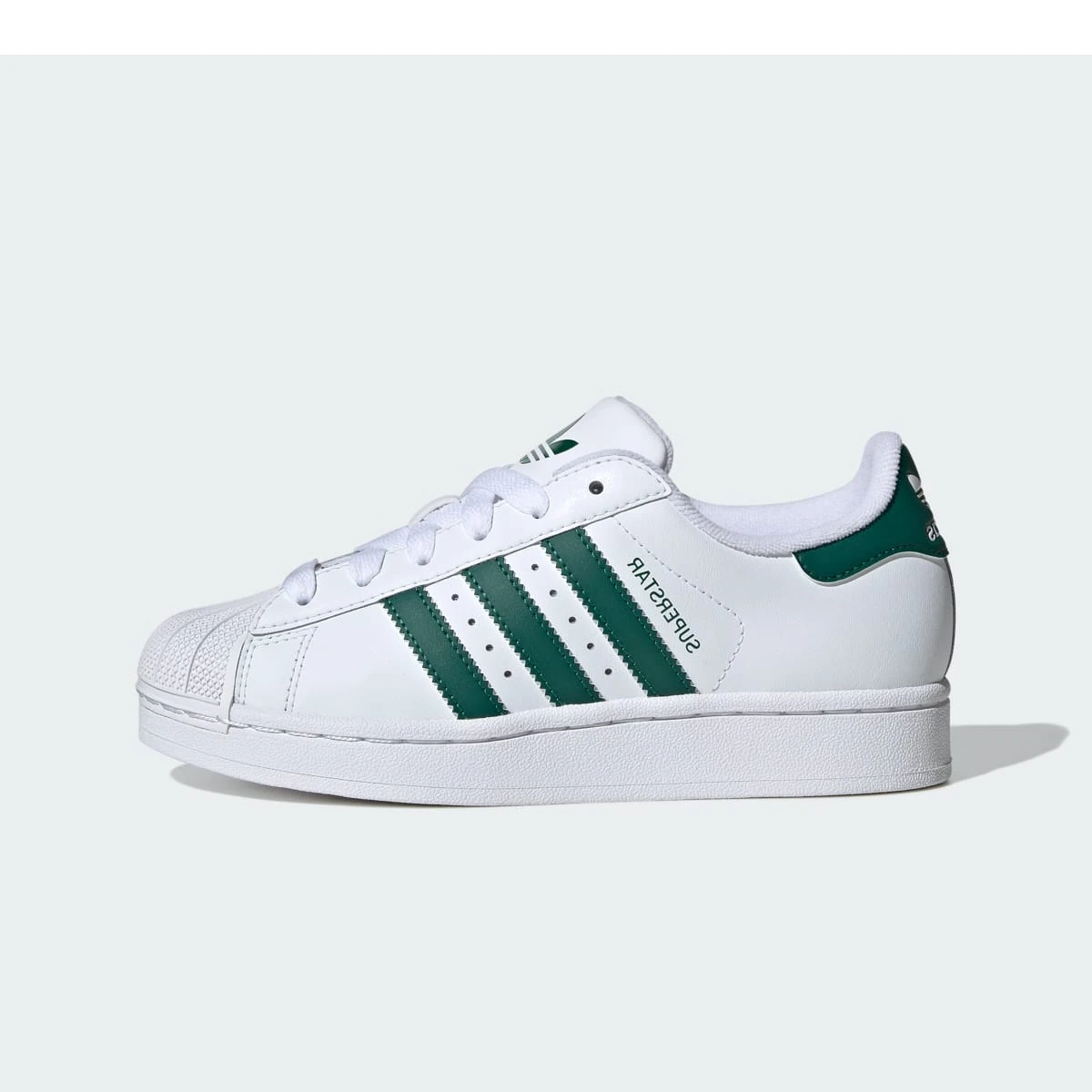 Adidas Superstar II White Collegiate Green