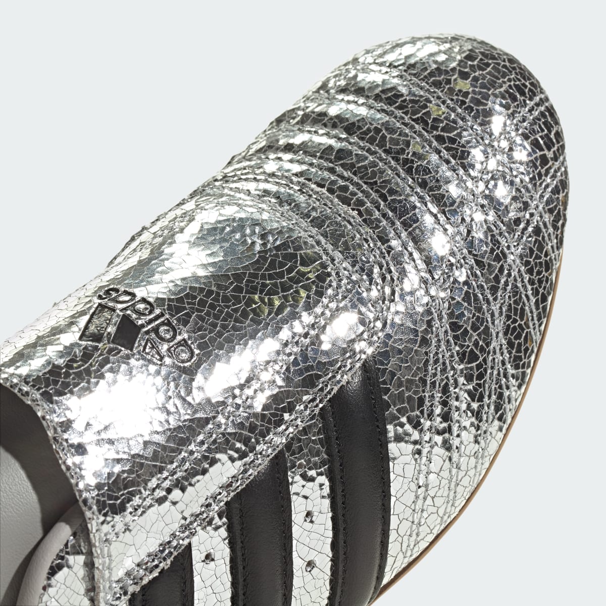 Adidas Taekwondo Silver Metallic Black