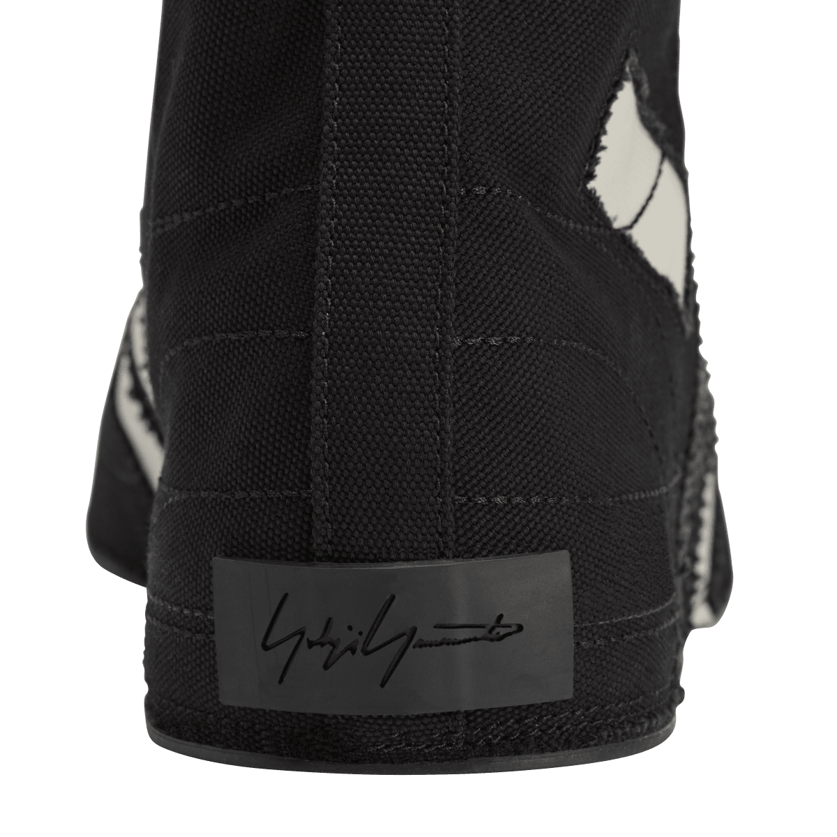 Adidas Y-3 Nizza Hi Black Off White Cut Out