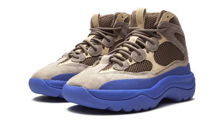 Adidas Yeezy Desert Boot Taupe Blue, Taupe/Taupe/Blue (GY0374)