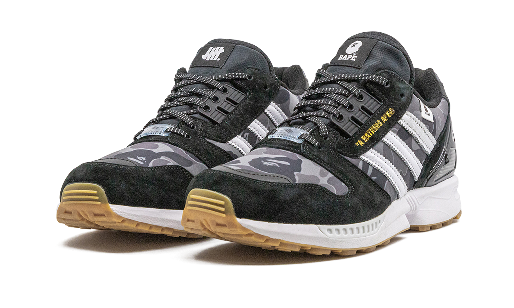 Adidas ZX 8000 Bape Undefeated Black