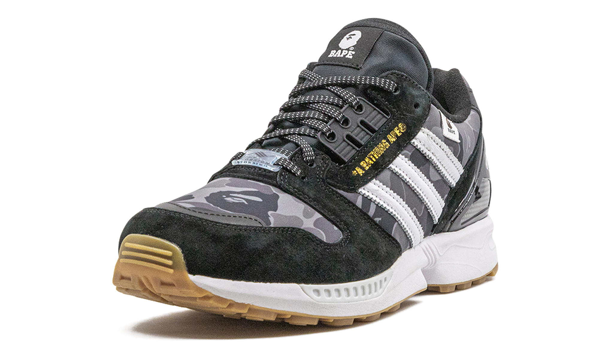 Adidas ZX 8000 Bape Undefeated Black