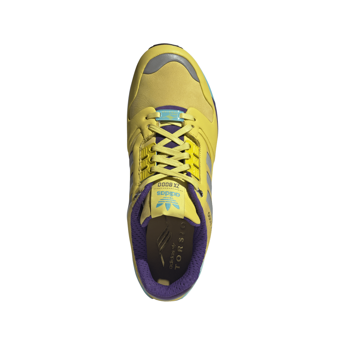 Adidas ZX 8000 Consortium Yellow Blue Glow