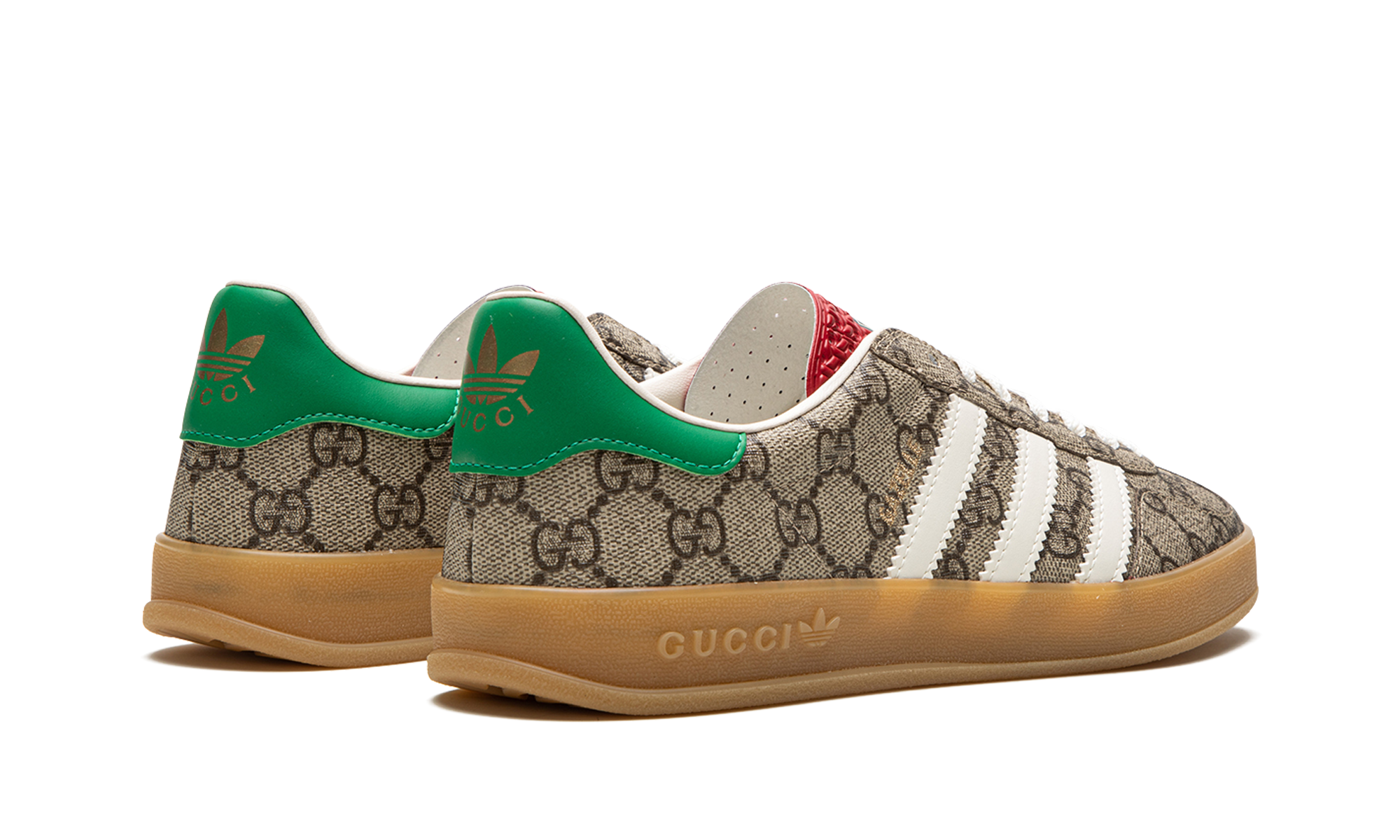 Adidas x Gucci Gazelle Beige GG Monogram