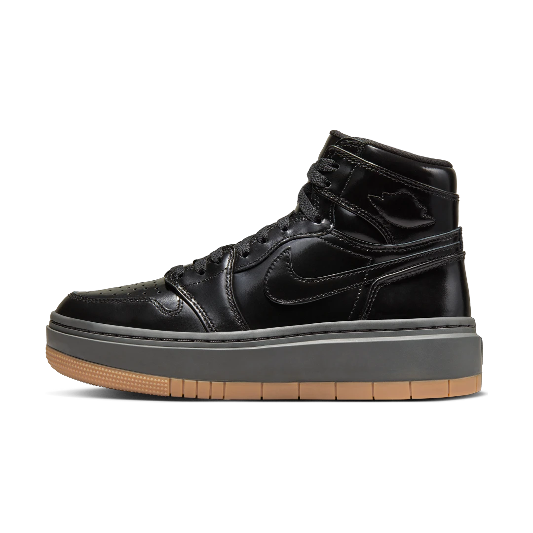Air Jordan 1 Elevate High SE Black Gum, Black/Medium Ash/Gum Light Brown/Black (FB9894-001)
