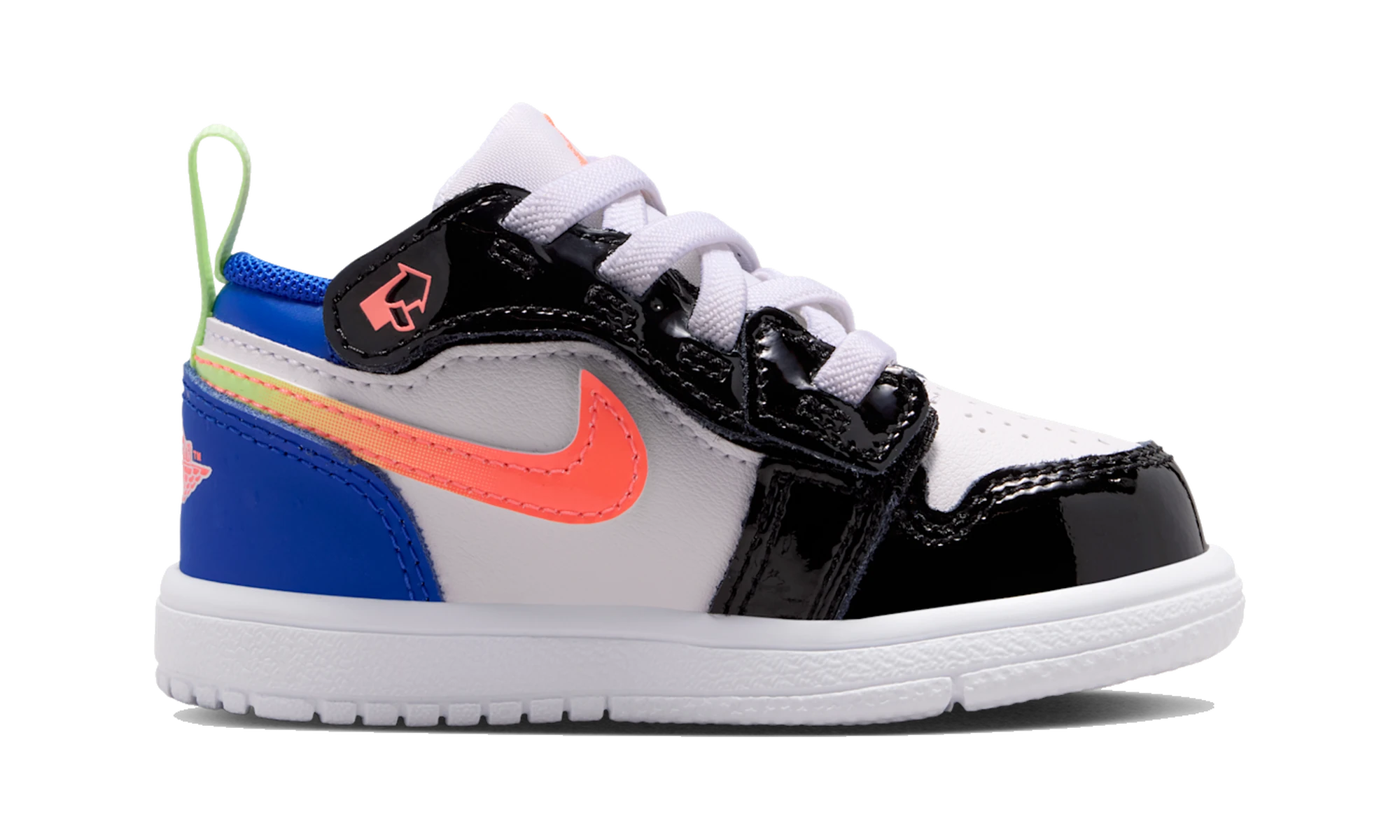 Air Jordan 1 Low ALT SE White Black Royal Bright Mango (TD)