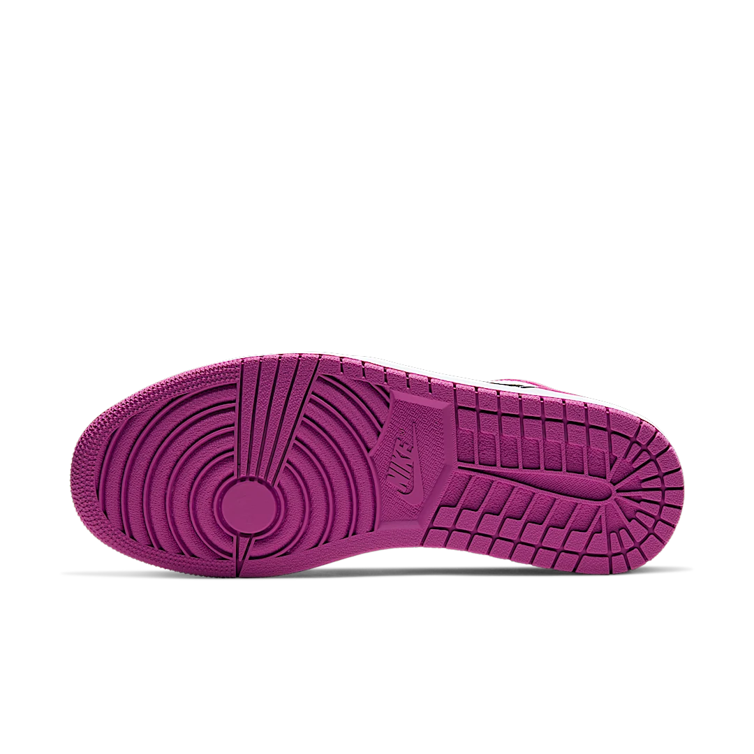 Air Jordan 1 Low Black Active Fuchsia, Black/Active Fuchsia-White-Black (CK3022-005)