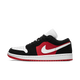 Air Jordan 1 Low Black White Gym Red