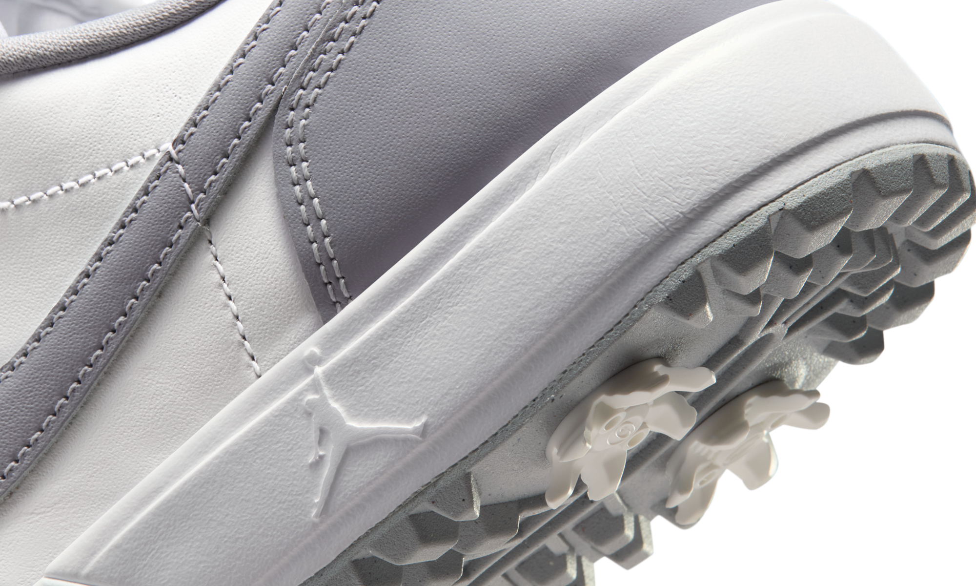 Air Jordan 1 Low Golf Spiked Wolf Grey White