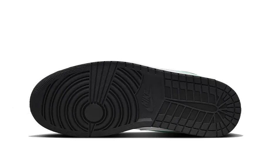 Air Jordan 1 Low Green Glow, White/Green Glow/Black (553558-131 / 553560-131)