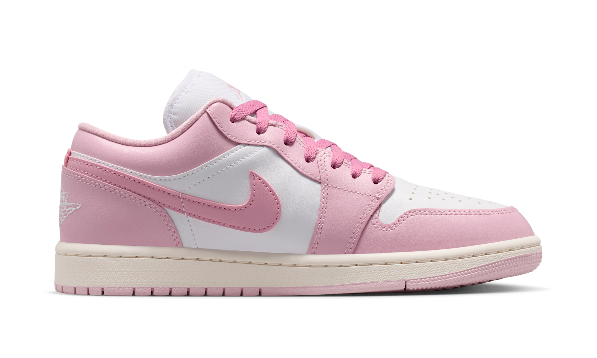 Air Jordan 1 Low Iced Carmine White