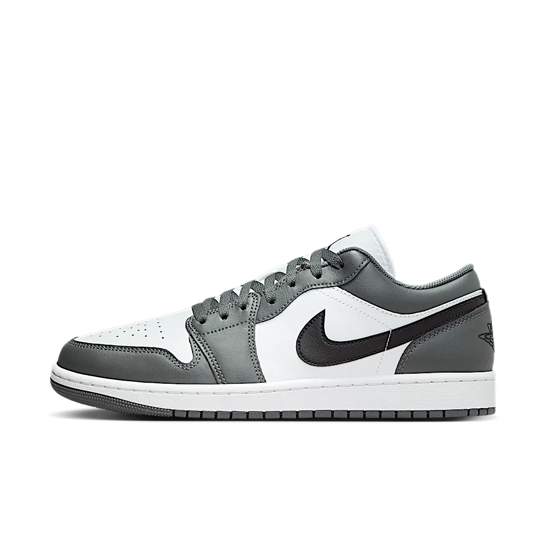 Air Jordan 1 Low Iron Grey, Iron Grey/White/Black (553558-152 / 553560-152)