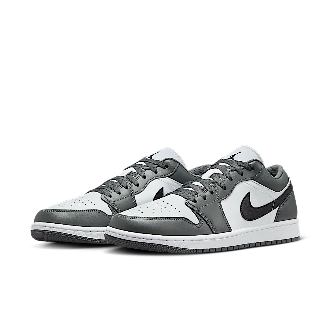 Air Jordan 1 Low Iron Grey, Iron Grey/White/Black (553558-152 / 553560-152)