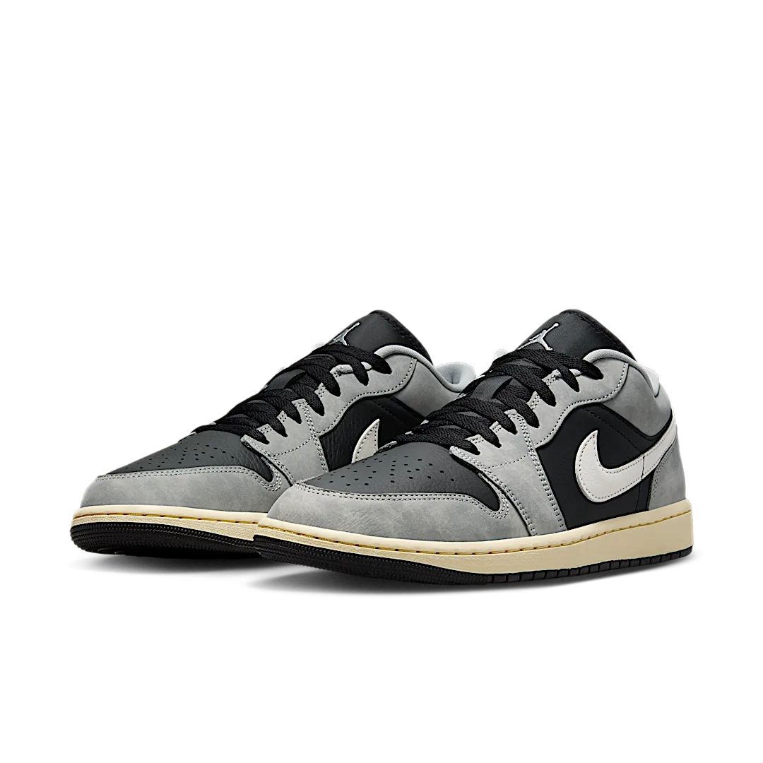 Air Jordan 1 Low Light Smoke Grey Off Noir, Light Smoke Grey/White/Off Noir (HQ2010-012)