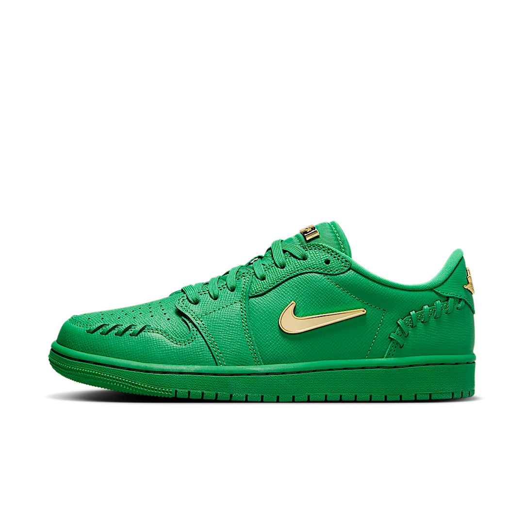 Air Jordan 1 Low Method of Make Lucky Green, Lucky Green/Metallic Gold (FN5032-300)