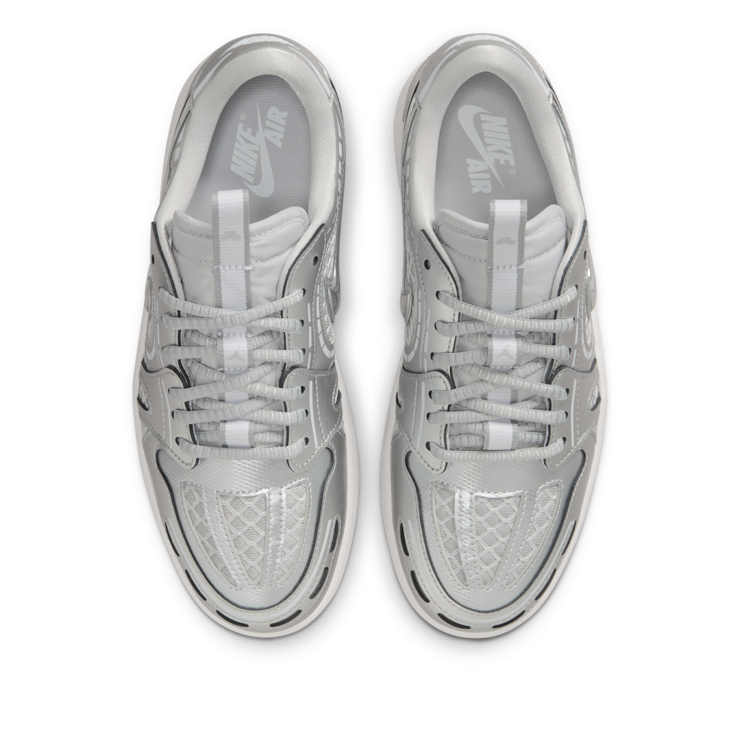 Air Jordan 1 Low Method of Make V3 Metallic Silver, Neutral Grey/White/Metallic Silver/Pewter Grey (HQ2186-002)