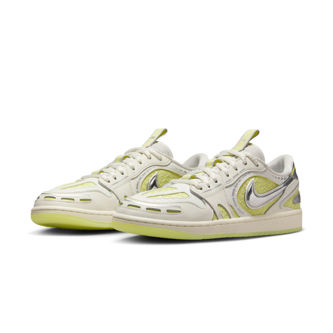 Air Jordan 1 Low Method of Make V3 Sail Luminous Green