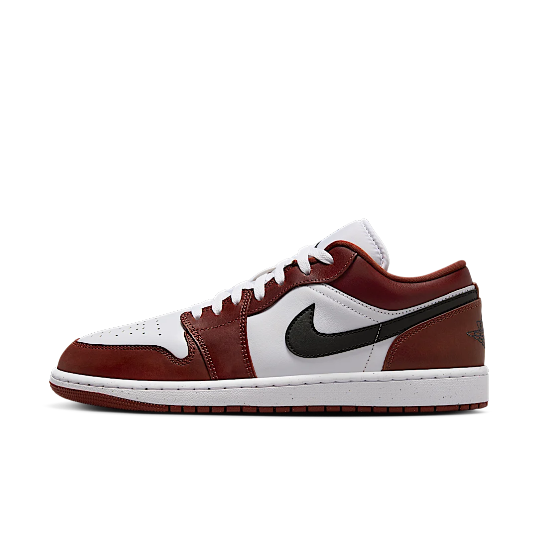 Air Jordan 1 Low SE Dark Pony, White/Dark Pony/Black (HF3148-102)