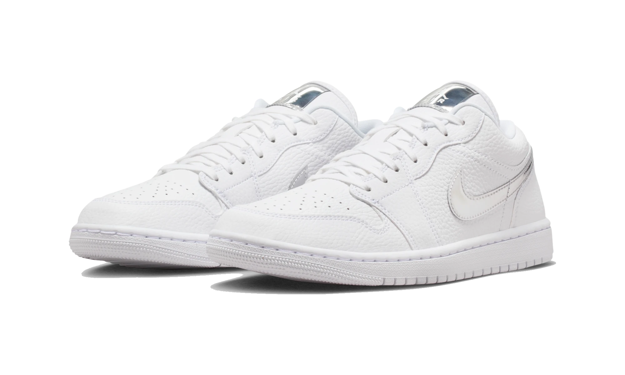 Air Jordan 1 Low SE White Metallic Silver