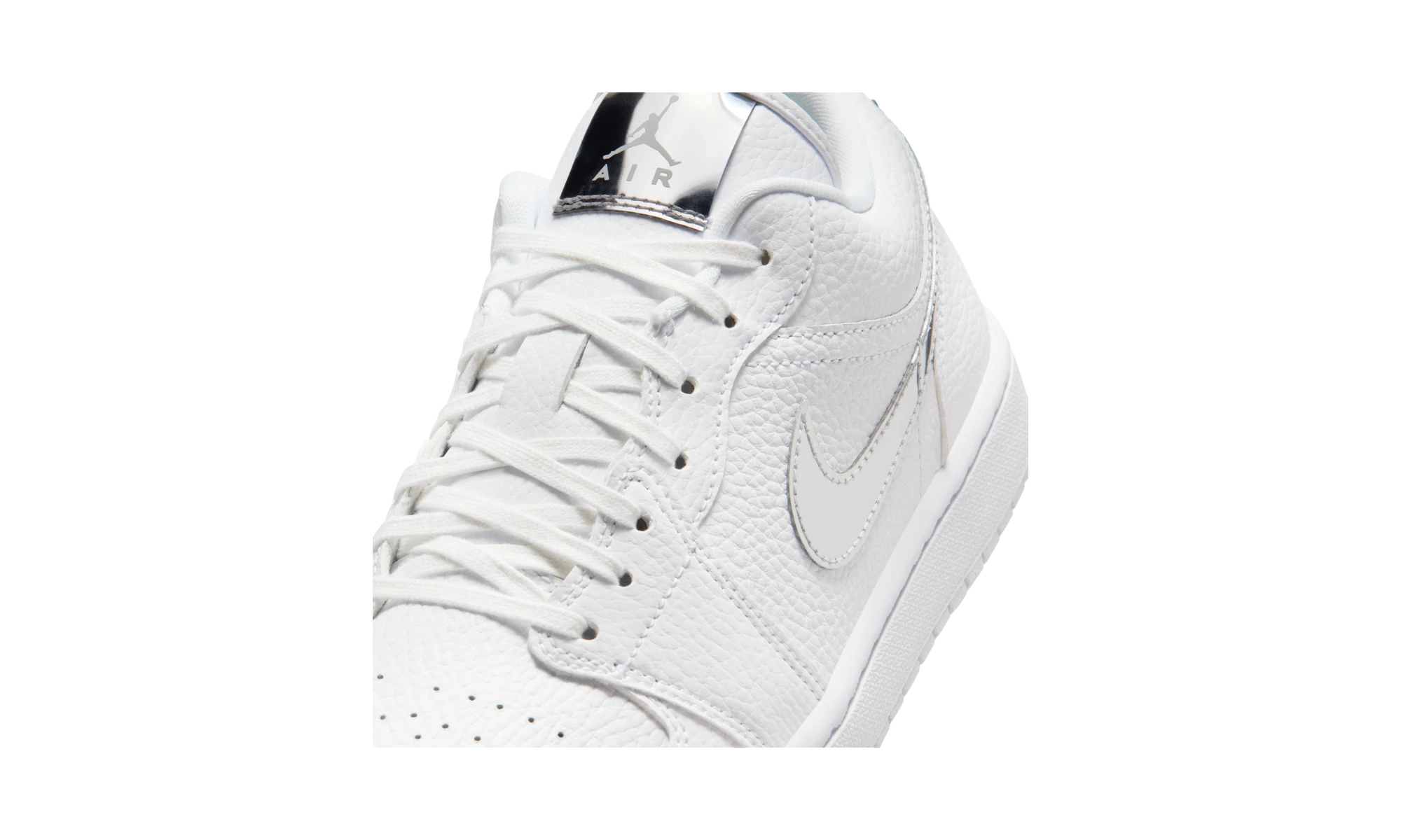 Air Jordan 1 Low SE White Metallic Silver