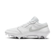 Air Jordan 1 Low TD Cleat White Grey Fog