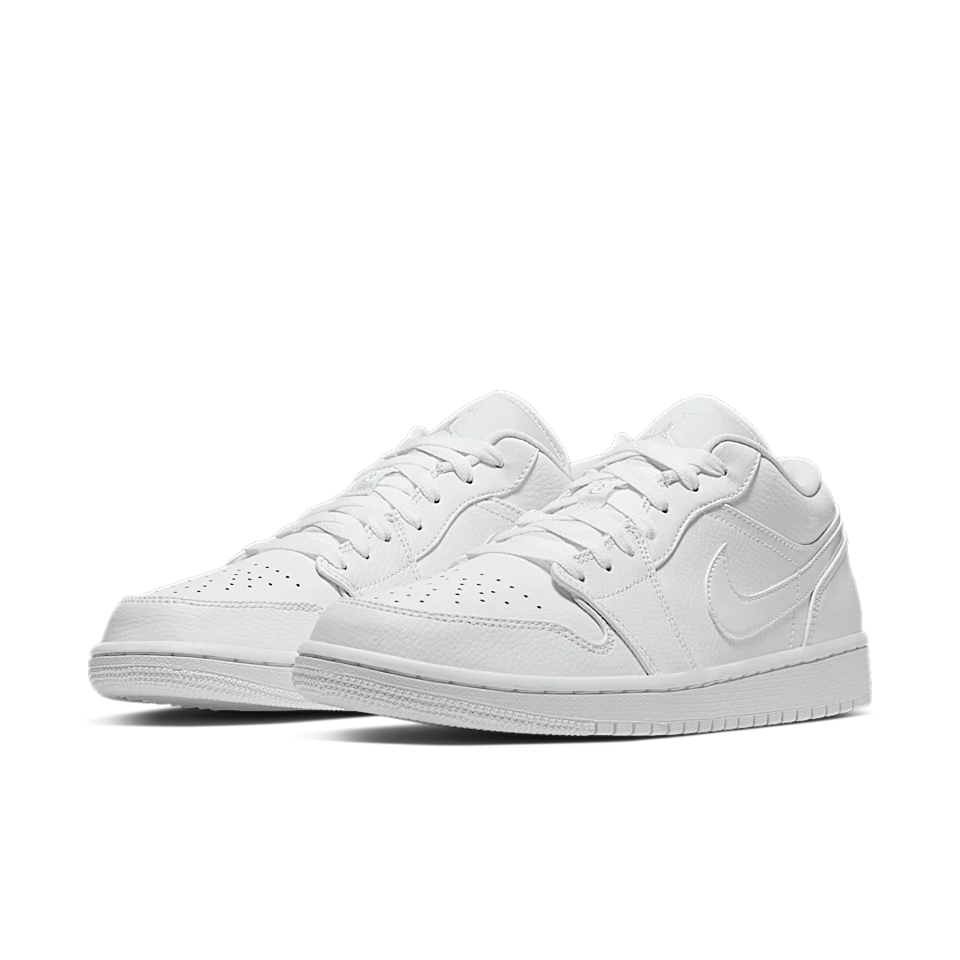 Air Jordan 1 Low Triple White Fog Grey