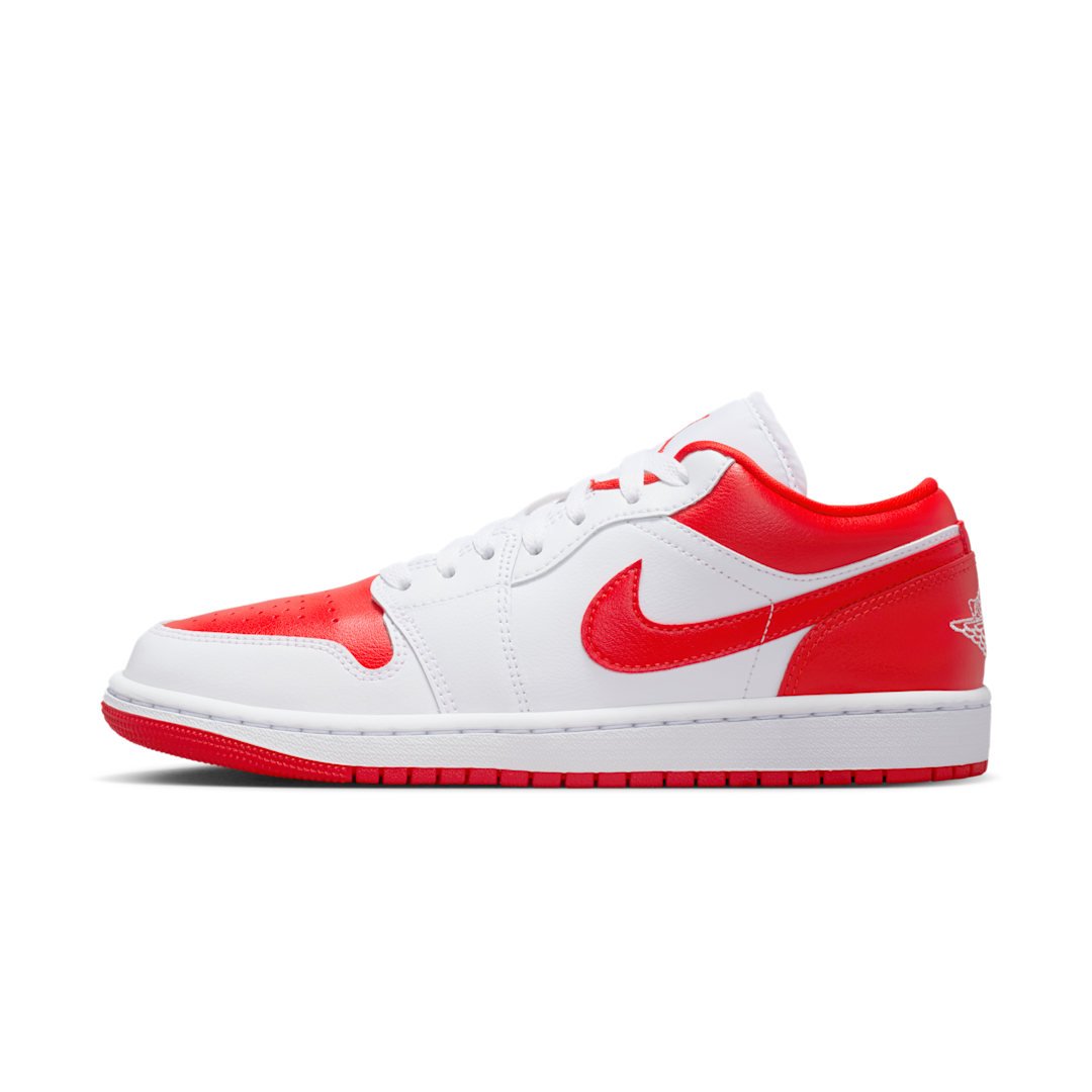 Air Jordan 1 Low White Chile Red - Sneak